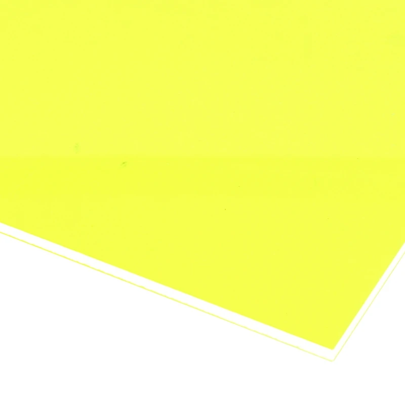 Прозрачная зеленая пластиковая акриловая доска из плексигласа пластина