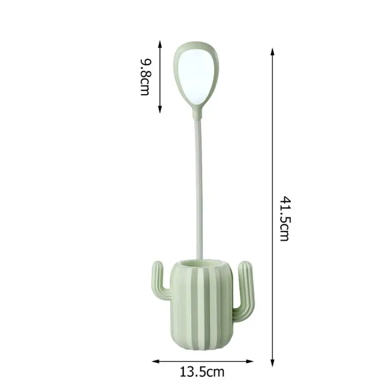 

USB Charging Creative Cactus Desk Lamps Touch LED Lights Pen Holder Study Table Lamp Desk For Bedroom living room Night Lighting