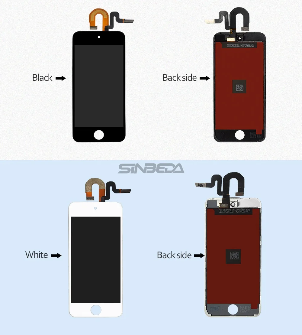 Sinbeda для iPod Touch 5 й ЖК дисплей + сенсорная панель дигитайзер в сборе 6 экран