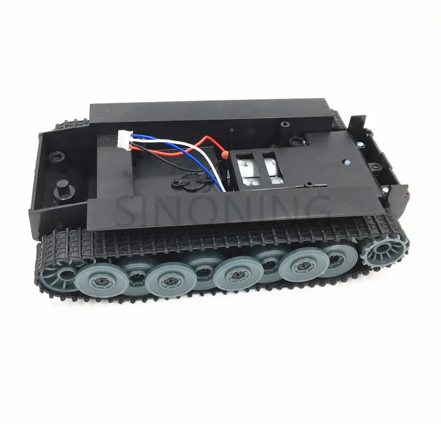 Бесплатная доставка экономичный 2WD немецкий тигровый Танк робот шасси 1:32 arduino