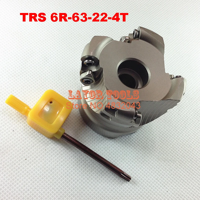 Концевая фреза для ЧПУ TRS 6R-63-22-4T | Инструменты