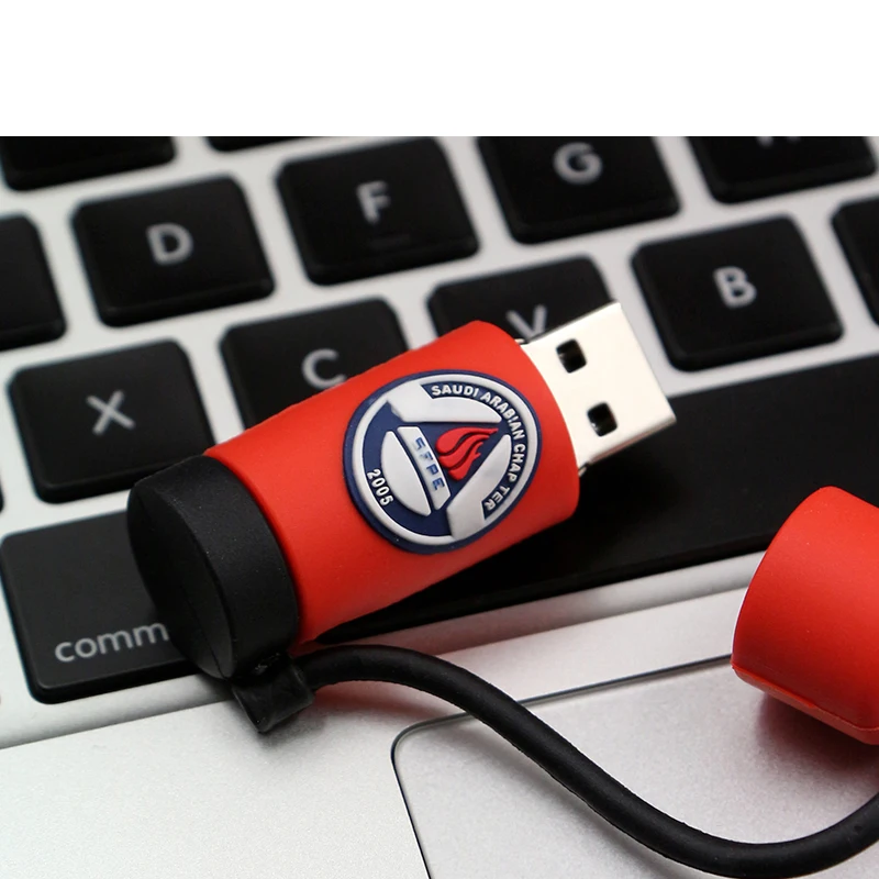 Высококачественный новейший симпатичный флеш-накопитель Usb огнетушитель U-диск 4