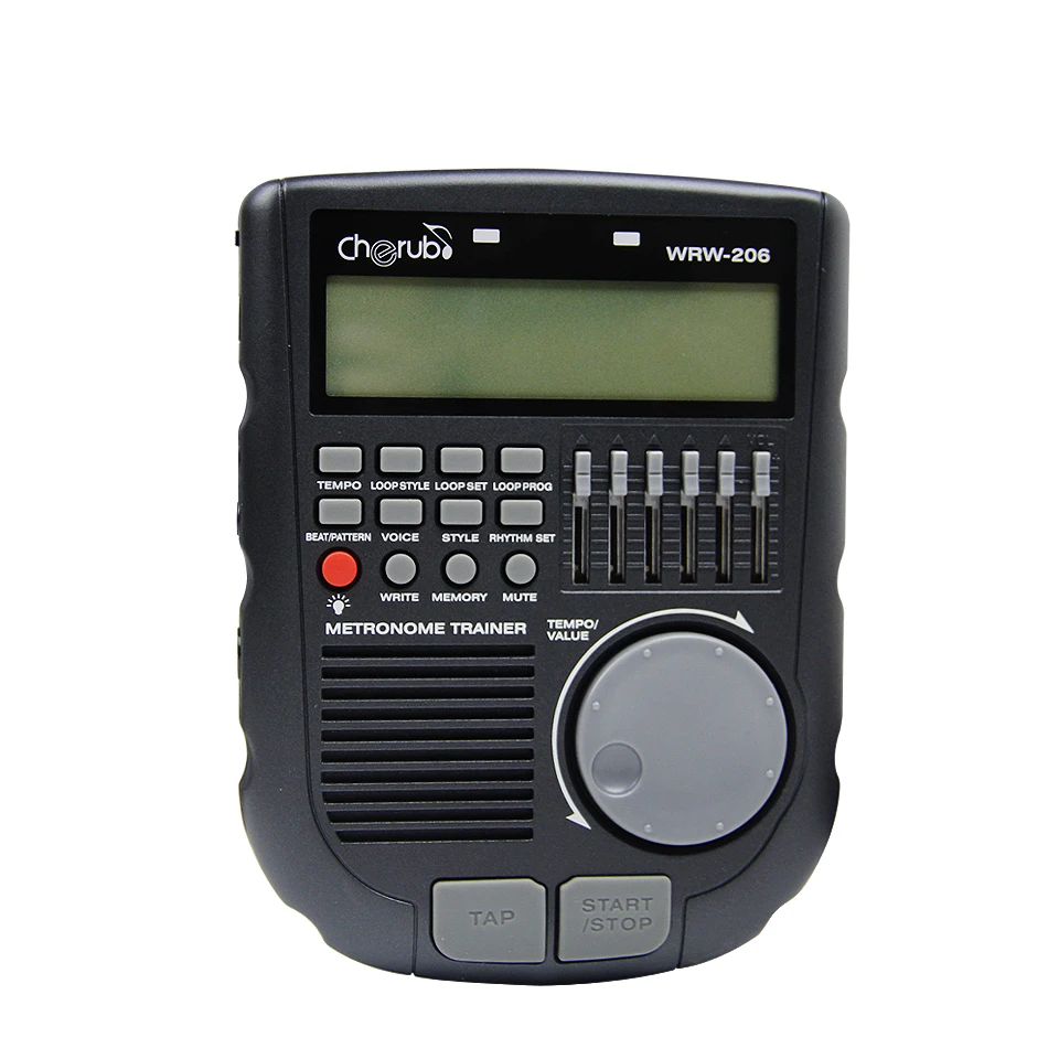 Измеритель ритма Cherub для барабанщиков i Rhythm WRW 206 Бесплатная доставка Оптовая
