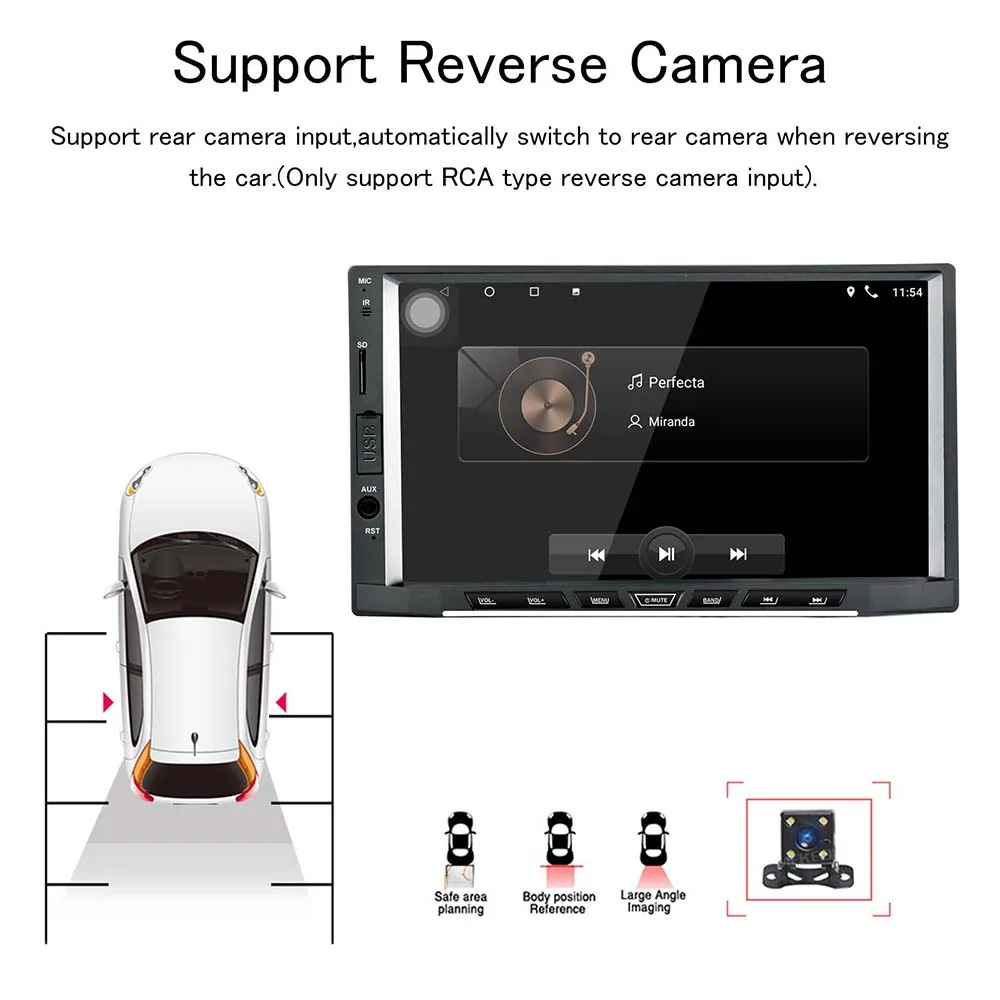 2din android 8 1 автомобильное радио стерео Восьмиядерный 2G + 16G GPS навигация WIFI AM/FM/RDS