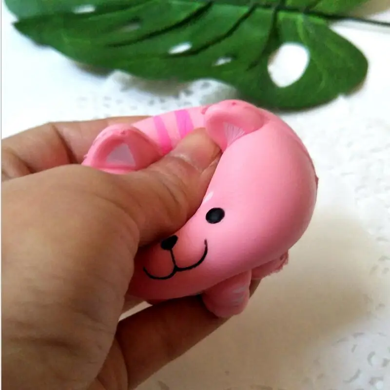 Ливе дешевые кошка мягкими Kawaii милые животные замедлить рост душистый Vent хлеб