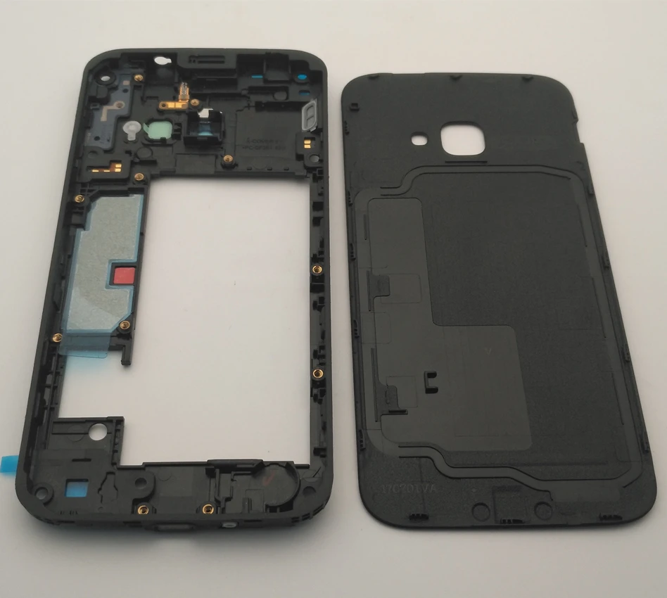 Azqqlbw для Samsung Galaxy Xcover 4 G390 SM G390F передний корпус средняя рамка пластина с объективом
