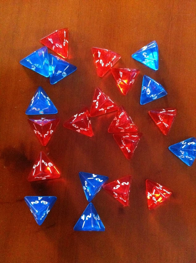 D4 игральные кости с четырьмя сторонами d4 булимия босоны очаровательные