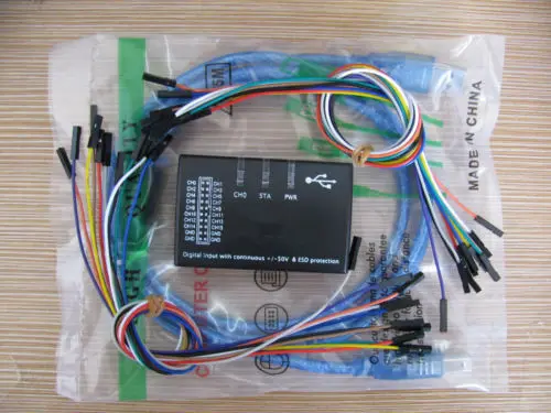 

USB логический 100 МГц 16Ch saleae16 Logic16 логический анализатор для ARM FPGA