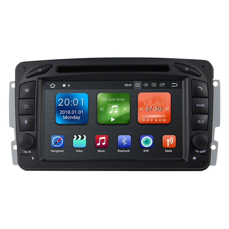 KSAOTU 7 &quotDAB + 4G Android 8 0 автомобильный DVD плеер SD GPS для Mercedes Benz C/CLK/G Class W203 Vito Viano |