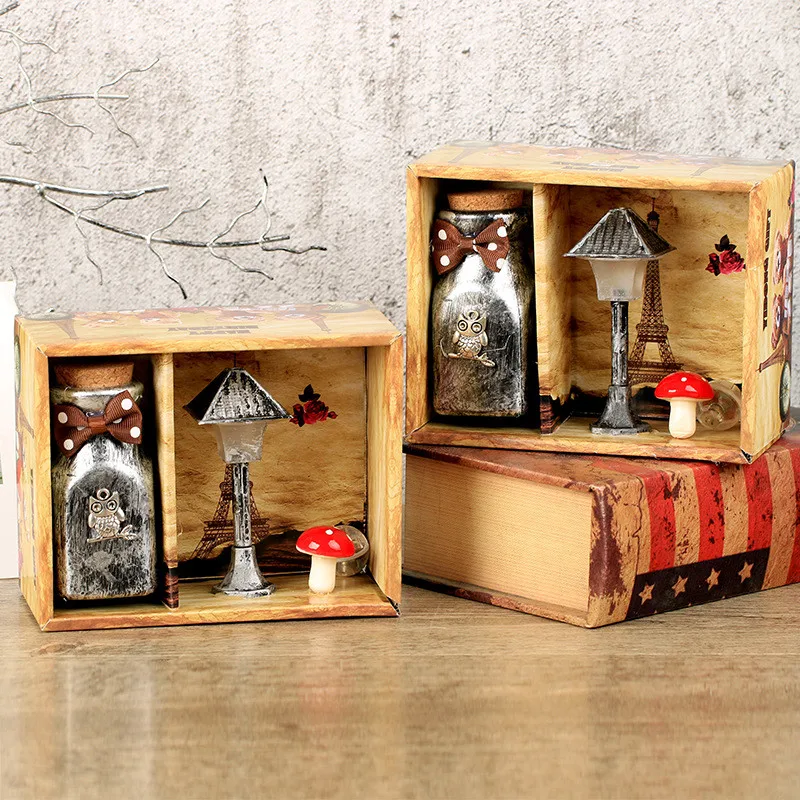 Новая светодиодная лампа дизайн время двери интерес оригинальное деревянное