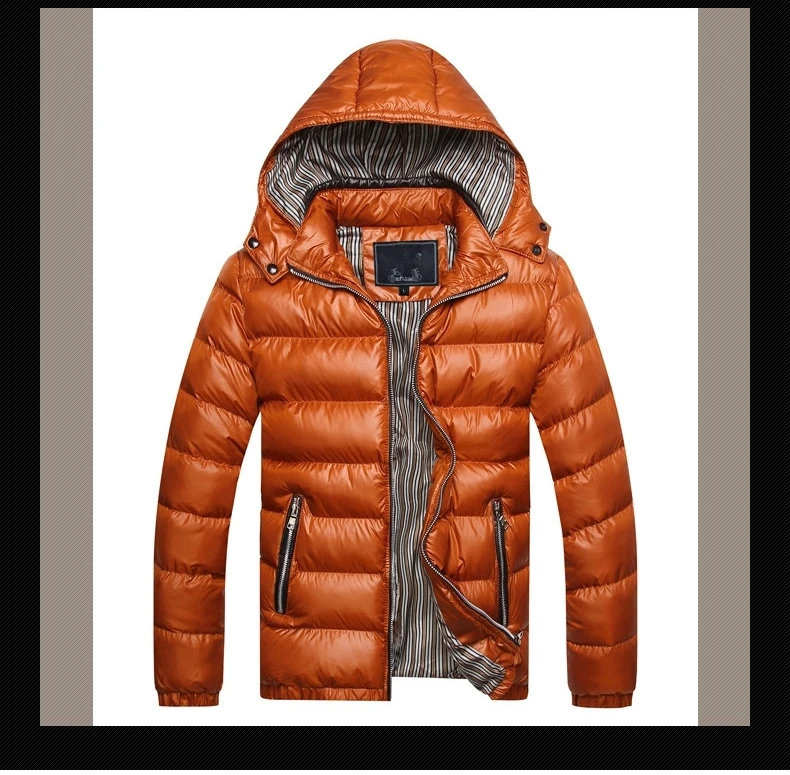 Зимний мужской пуховик с капюшоном, Толстая куртка, Casaco Masculino Inverno, мужская повседневная теплая верхняя одежда, водонепроницаемая парка, Мужская ветровка