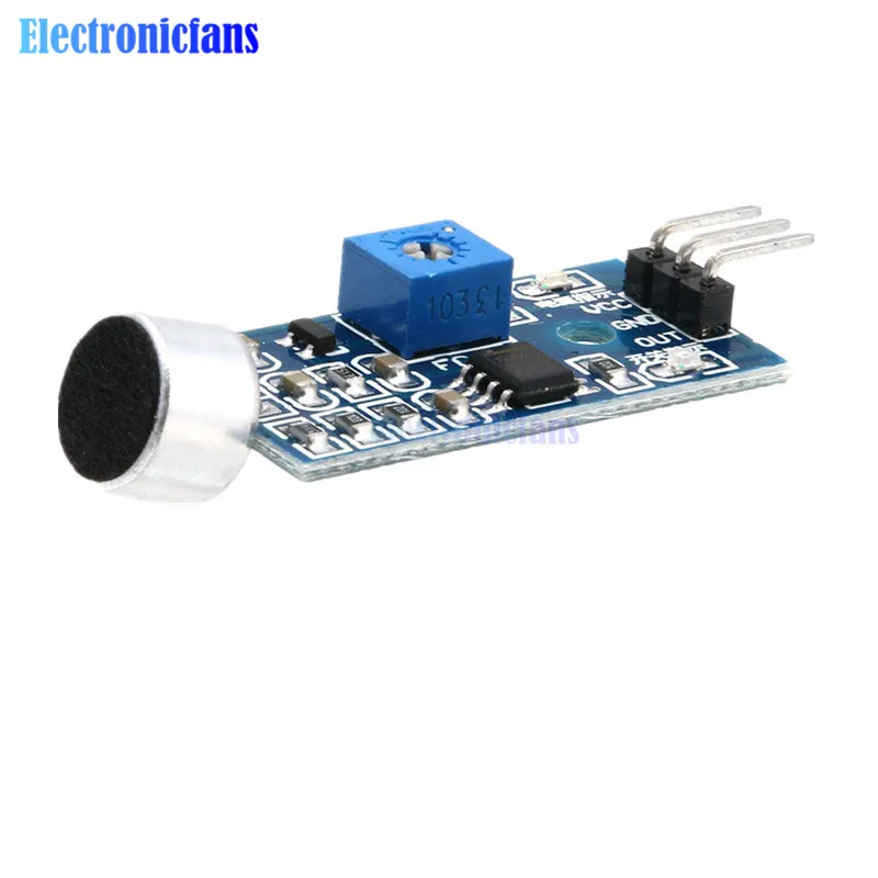 2 шт. микрофонный датчик Высокочувствительный звуковой детектор голосовой