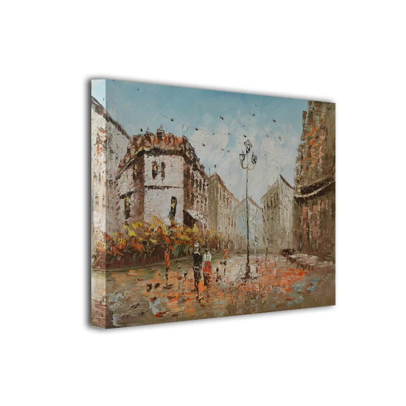 Современный домашний декор Ручная роспись Картина маслом восстанавливающие