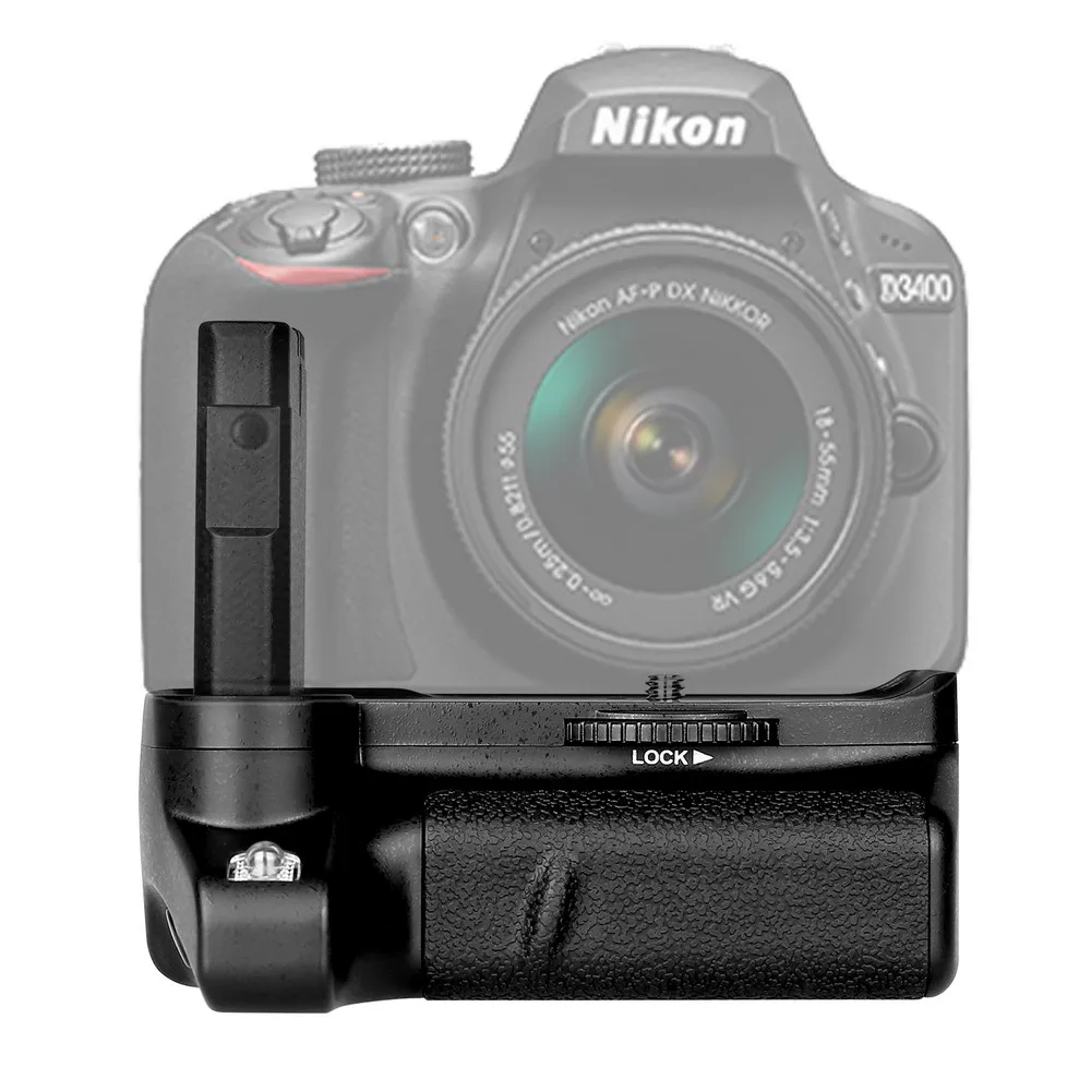 Capsaver Вертикальная Батарейная ручка держатель с 2 шт EN-EL14 батареи для Nikon D3400 камера мульти-Мощность рукоятка пакет Батарея Набор