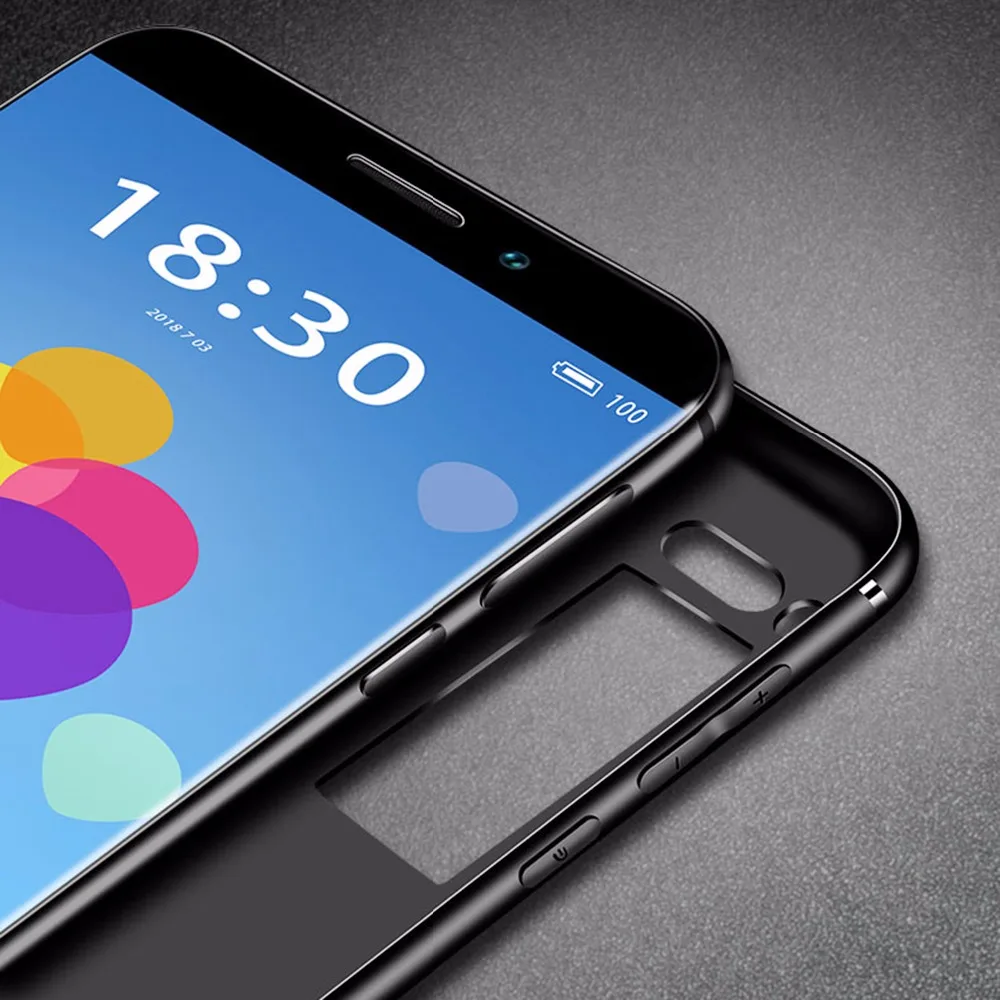 Чехол для Meizu Pro 7 чехол Plus матовый из ТПУ с полной защитой силиконовая задняя