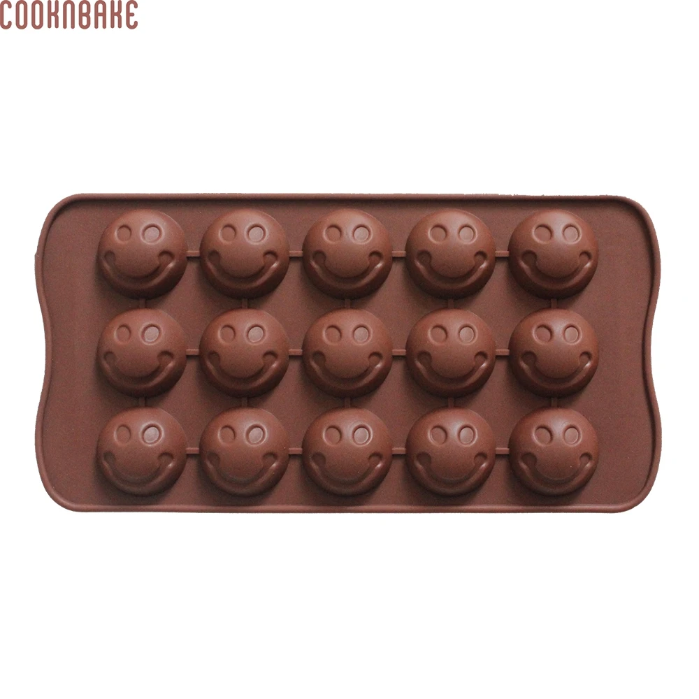 COOKNBAKE сделай сам новая силиконовая форма для шоколада в виде супермарио с улыбкой
