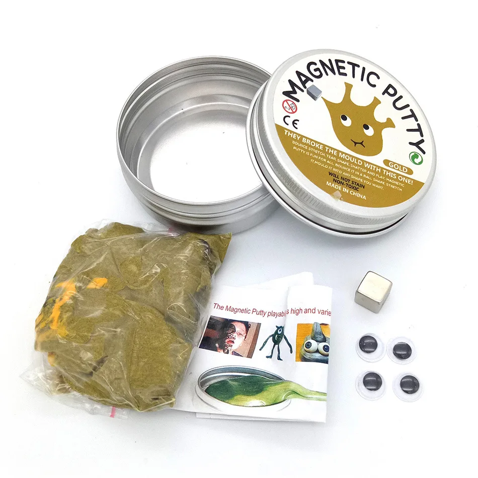 Слизь Магнитная грязевая Магнитный Пластилин Творческий декомпрессии игрушки