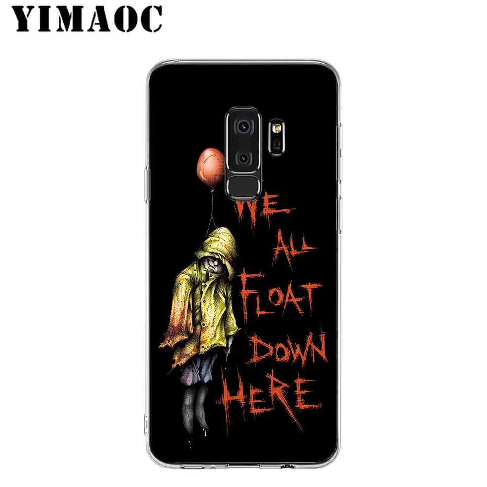 YIMAOC клоун ужас это мягкий силиконовый чехол для samsung Galaxy S10 S10E S9 S8 Plus S7 S6 Edge &amp Note 9 8 |