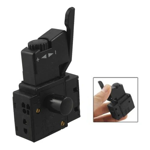FA2 4/1BEK SPST Блокировка на электроинструменте кнопка включения черный|lock switch|lock onlock