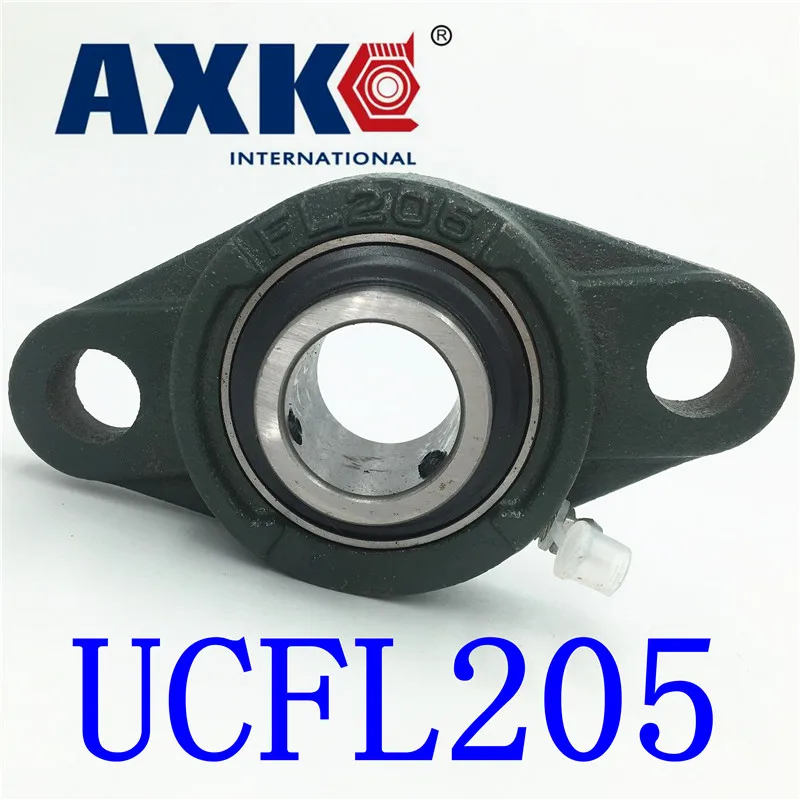 Лидер продаж 2021 подшипник упорного подшипника Axk Ucfl205 25 мм с креплением корпус из