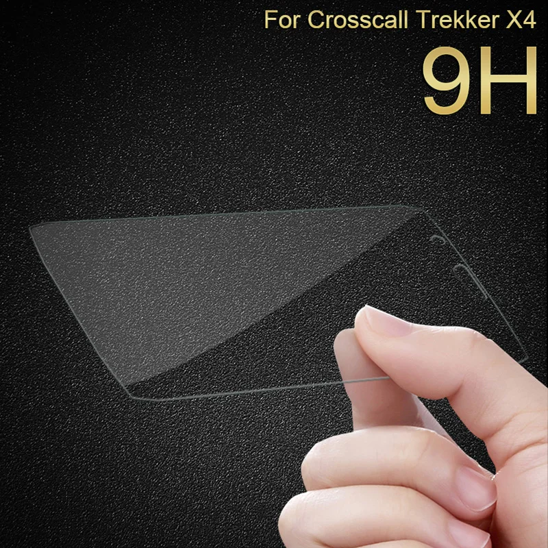 Mcdark 5,5 ''9H закаленное стекло для перекрестного Trekker-X4 Защитная пленка для экрана стеклянная пленка Простая установка пленка для телефона