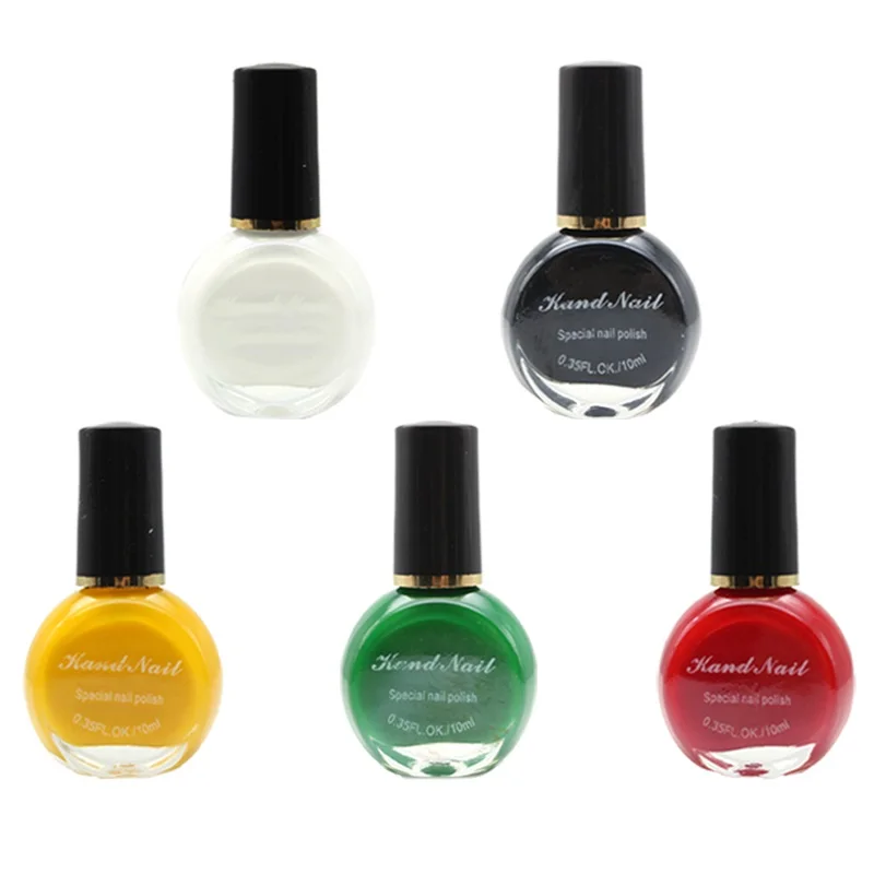 10 цветов/партия специальный лак для стемпинга ногтей|nail polish stamp|stamping nail lacquernail |