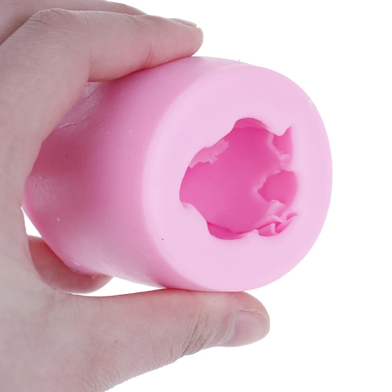 Форма для мыла розы зернистая форма 3D помадки торта пищевой инструмент выпечки