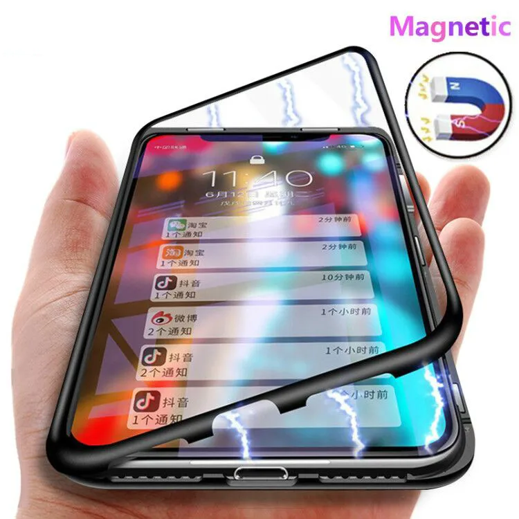 Для Huawei P 10 20 Pro Lite магнитные металлические поглощающие Чехлы P30 аксессуары для