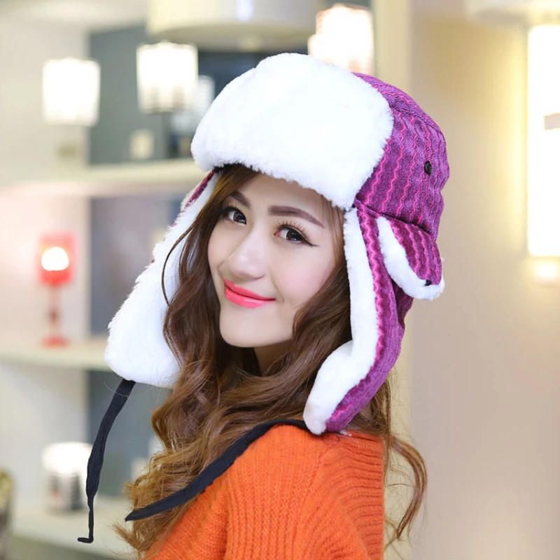 HT542 Новые популярные русские шапки для зимы унисекс головные уборы мужские