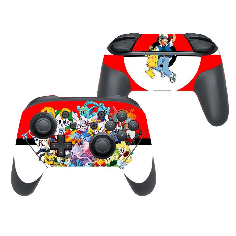 Виниловая наклейка Pokemon Go для Nintendo Switch Pro контроллер геймпад | Электроника