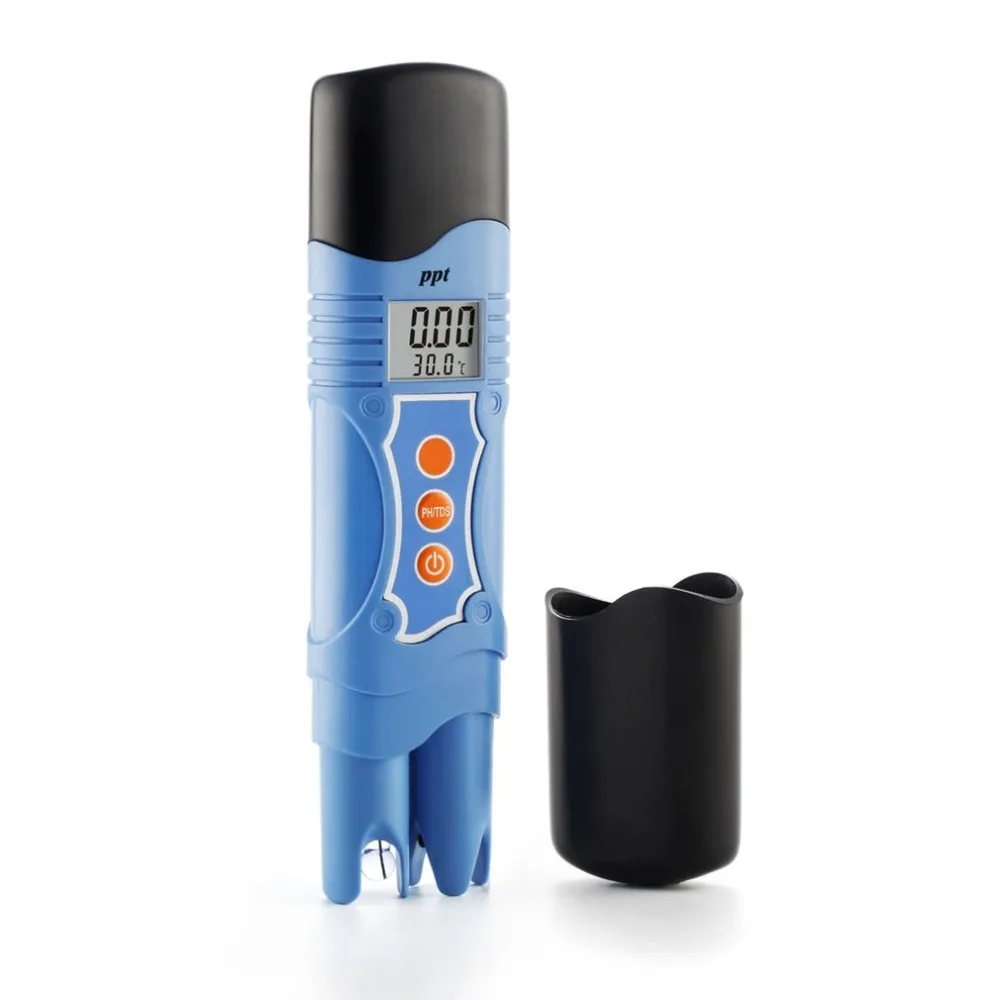 PH TDS Meter Tester Portable Digital LCD Water Quality Testing Pen Temperature | Инструменты
