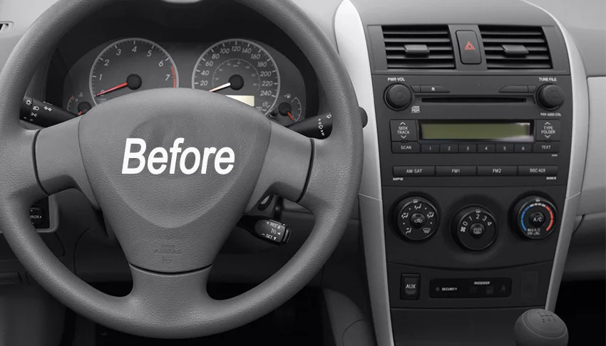 Liislee 2 din Android для автомобиль Toyota Corolla навигации gps большой экран Авто Радио стерео Мультимедиа плеер Bluetooth