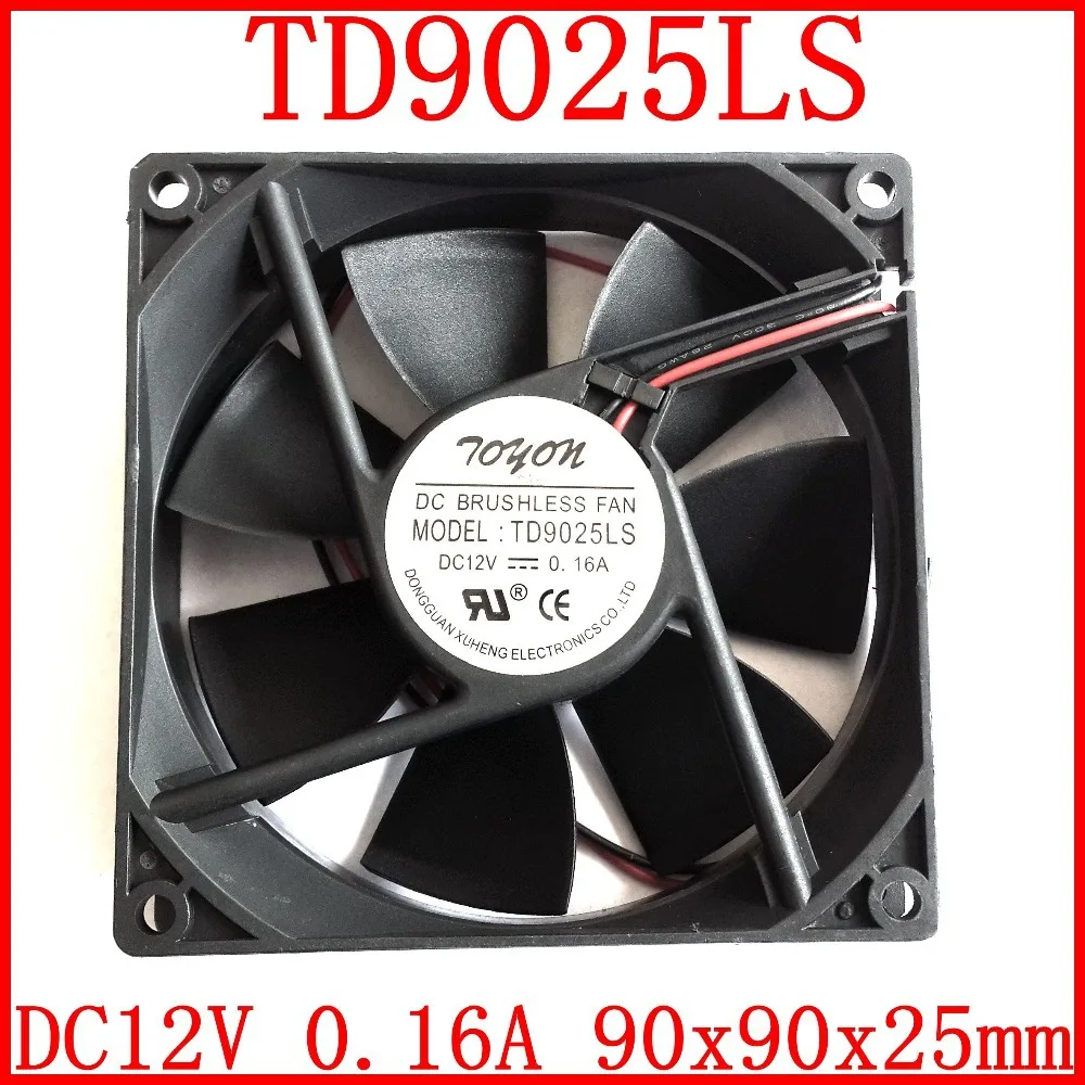 Новый оригинальный гидравлический подшипник TD9025LS 12 В 0 16 а 90 мм * 25 тихий