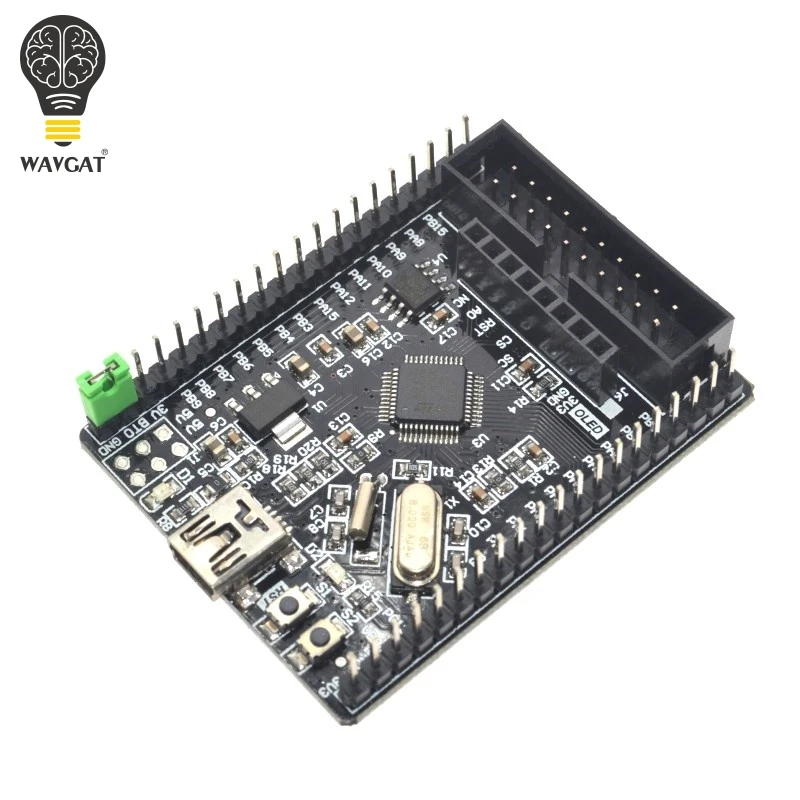 Системная плата WAVGAT STM32F103C8T6 stm32f103 stm32f1 STM32 обучающая оценочный комплект макетная