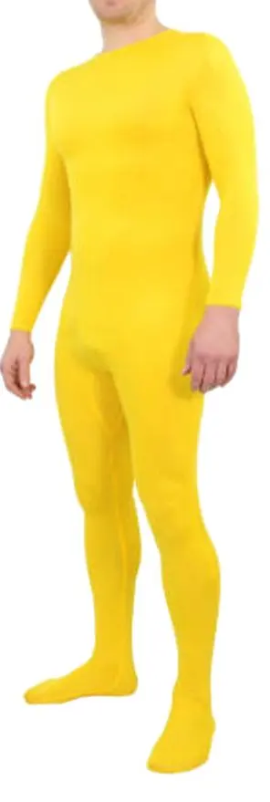 Женское боди с длинным рукавом черное из лайкры | Тематическая одежда и униформа