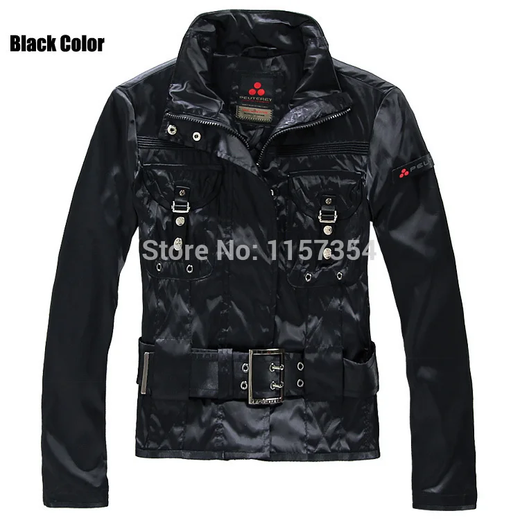 top brand 2 Colors-Brand Peuterey Women Shiny Black/Blue Parka Jackets peuterey jacken outlet Size SX-XL | Женская одежда