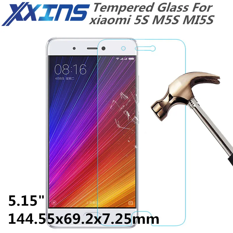 Закаленное стекло для xiaomi 5S M5S MI5S защитная пленка экрана телефона 5 15 дюйма