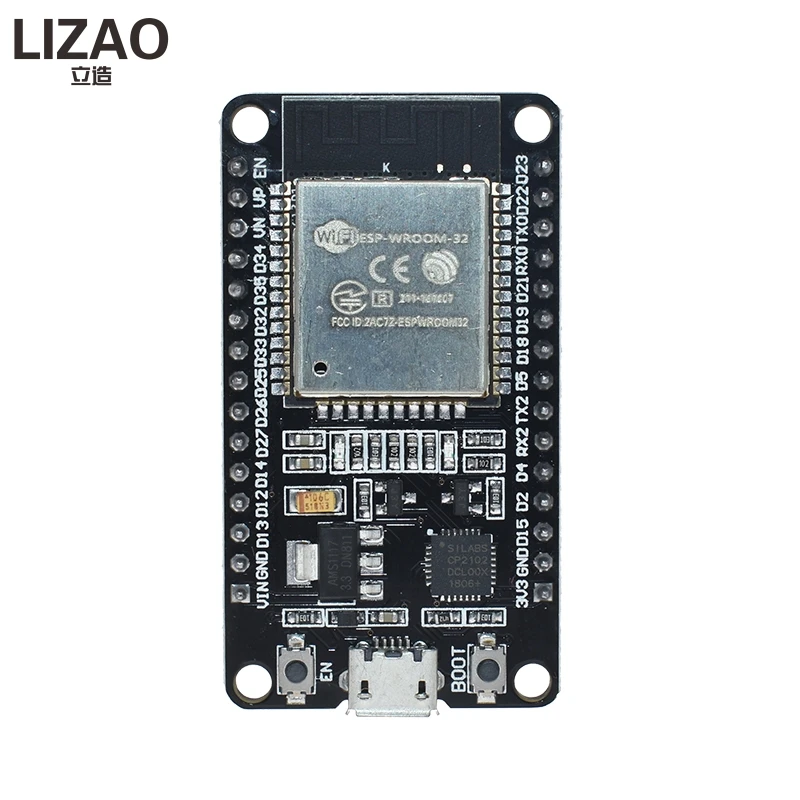 ESP32 ESP-32 ESP32S ESP-32S CP2102 Беспроводная плата разработки WiFi Bluetooth Micro USB двухъядерный