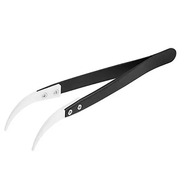 

3Pcs Tweezer Set Antistatic Ceramic Tips Tweezers Precision Insulates Steed Stainlesl Heat Resistant Multifunction Hand Tools