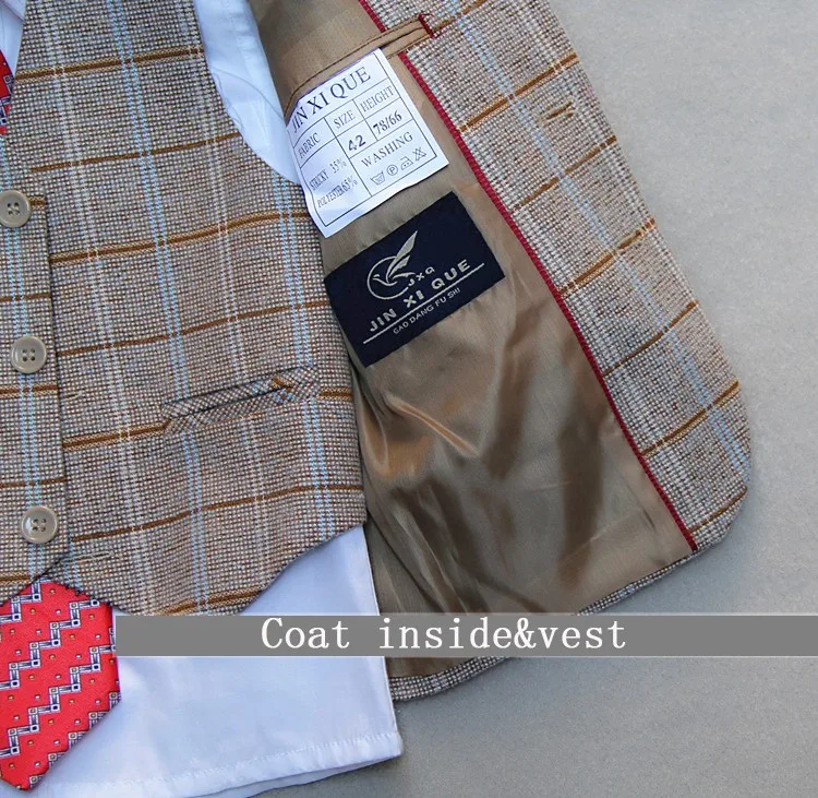 Формальные костюмы со смокингом для мальчика Костюм