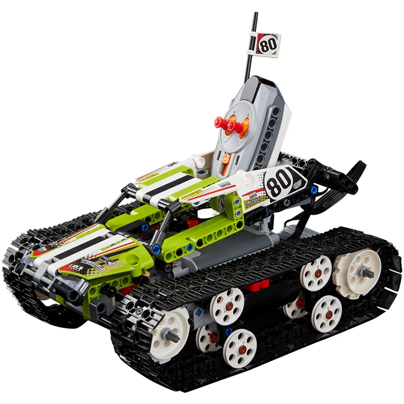 20033 техника RC Гусеничный гонщик модель строительный блок игрушки набор совместим