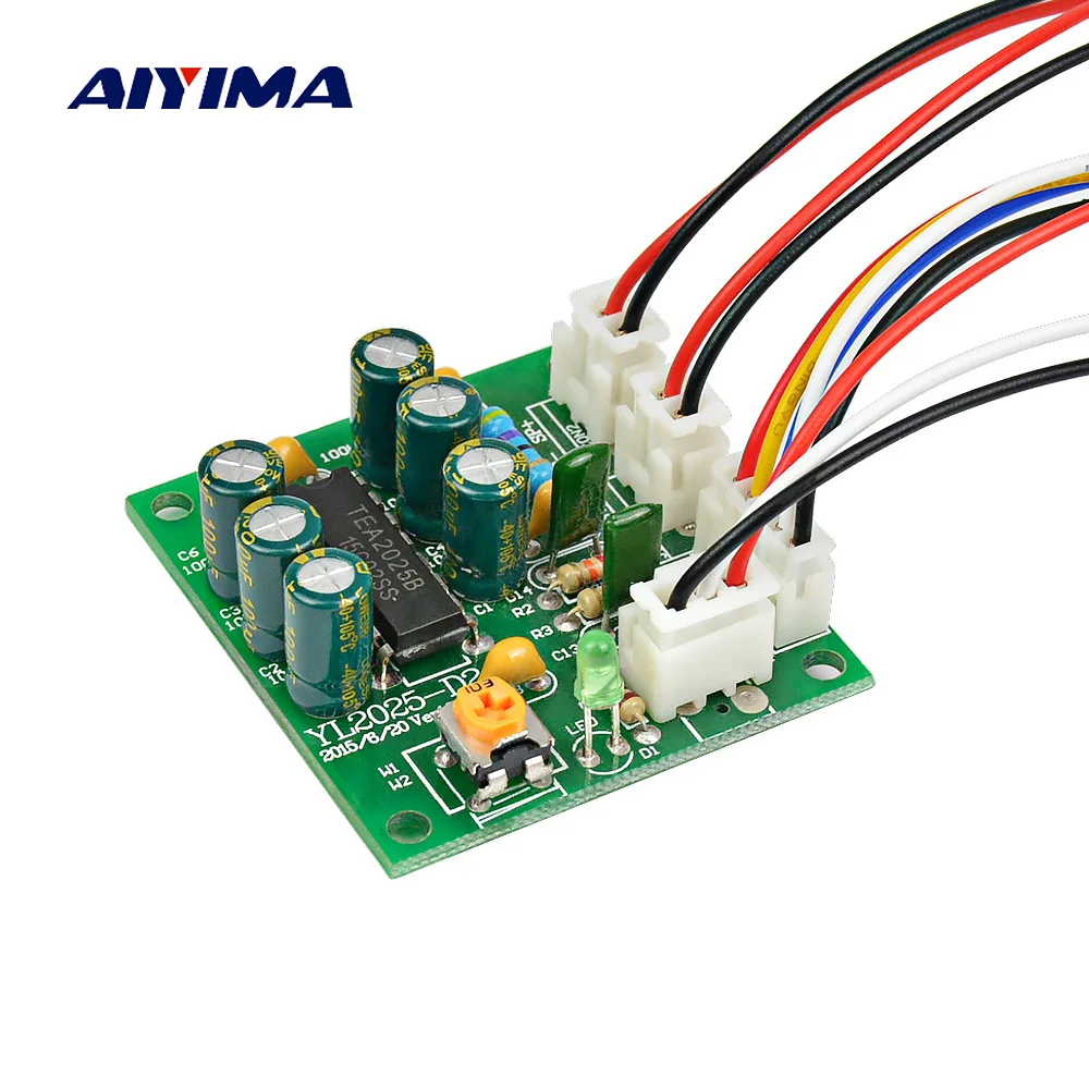 AIYIMA Mini Power BTL усилители аудиоплата TEA2025B 6 Вт усилитель DIY для домашнего кинотеатра