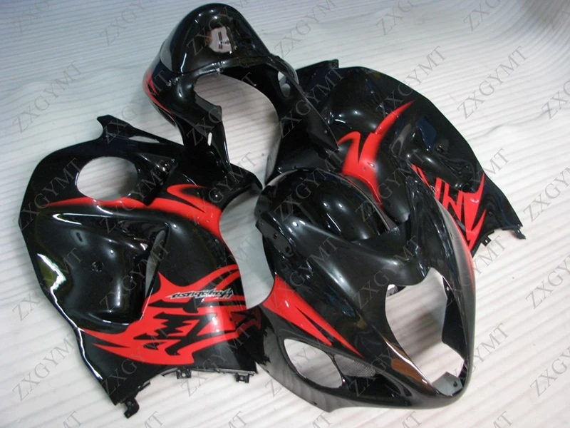 Обтекатель мотоцикла Gsx 1300R 1997 - 2007 красный черный набор для всего тела GSXR 1300 2000