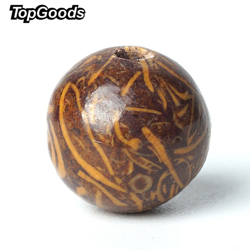 Бусины TopGoods из натурального драгоценного камня косточные камни в виде