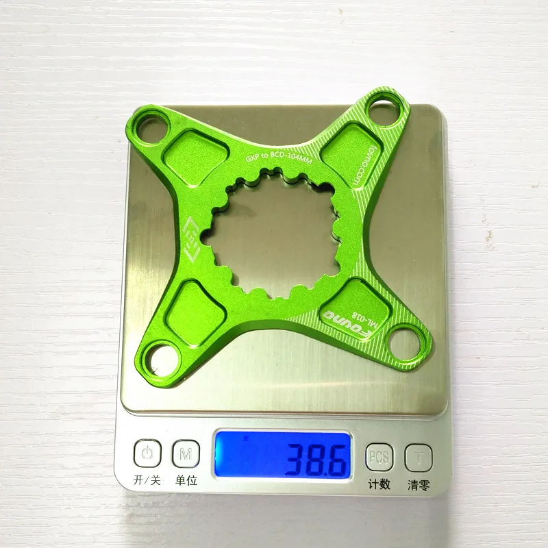 Fovno mtb Кривошип горного велосипеда GXP до BCD 104 мм Паук адаптер для SRAM GXP XX1 X0 X9 Crank Crankst