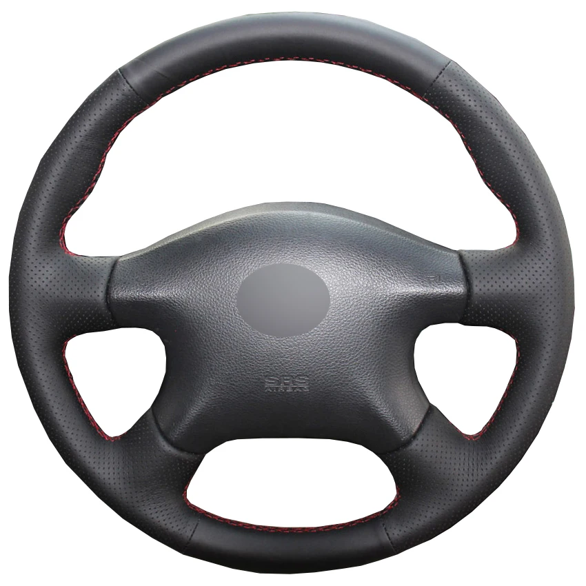 Черный PU искусственная кожа чехол на руль для Nissan Almera(N16) Pathfinder 2003-2006 Paladin 2004-2013 Infiniti M45 2003-2004