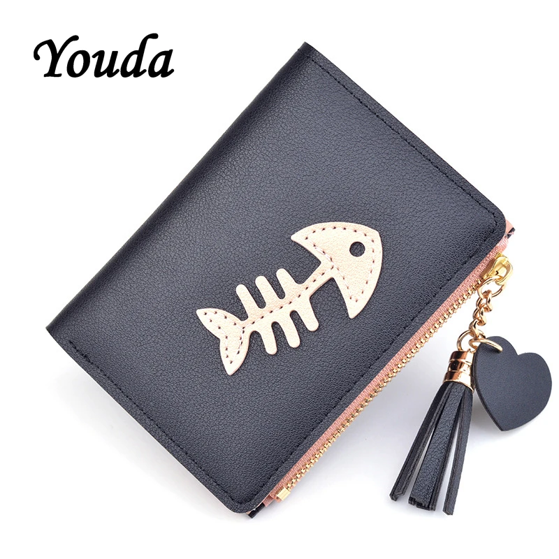 Youda новые женские маленькие карманные кошельки корейская мода кисточкой Кошелек