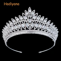 crown headband classic luxury geometric design wedding hair accessories elegant for women high quality bc3103 corona princesa
