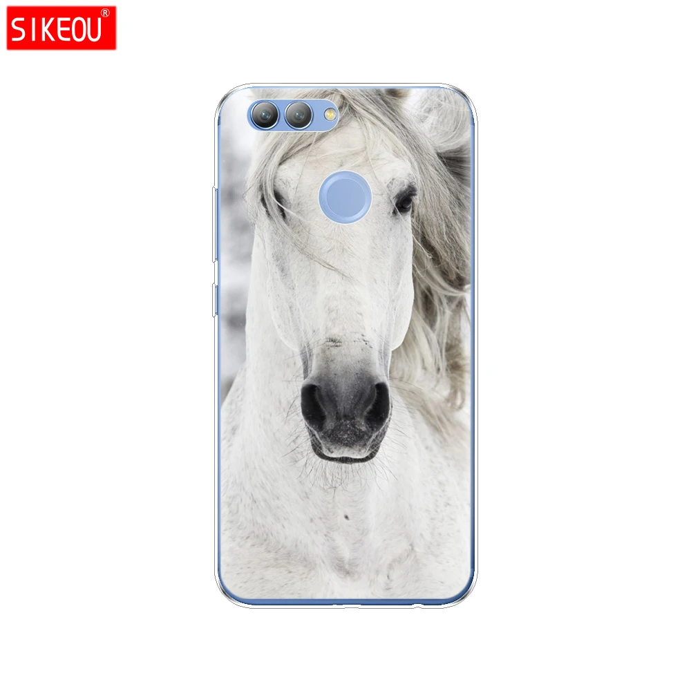 Силиконовый чехол для телефона huawei Y3 Y6 Y5 2 II 2017 nova 2s LITE plus Fine horse art | Мобильные