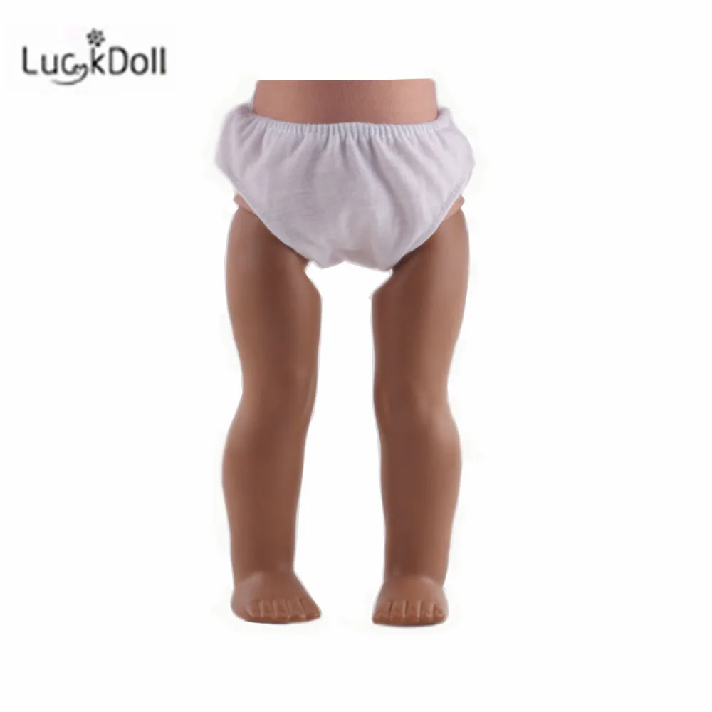 LUCKDOLL модное однотонное нижнее белье подходит для 18 дюймов Американский 43 см BabyDoll